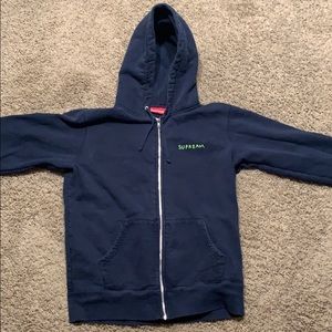 Supreme piss on your face hoodie